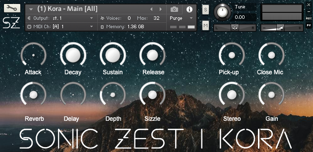 Kora Kontakt library