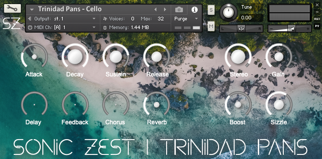 Sonic Zest Trinidad Pans